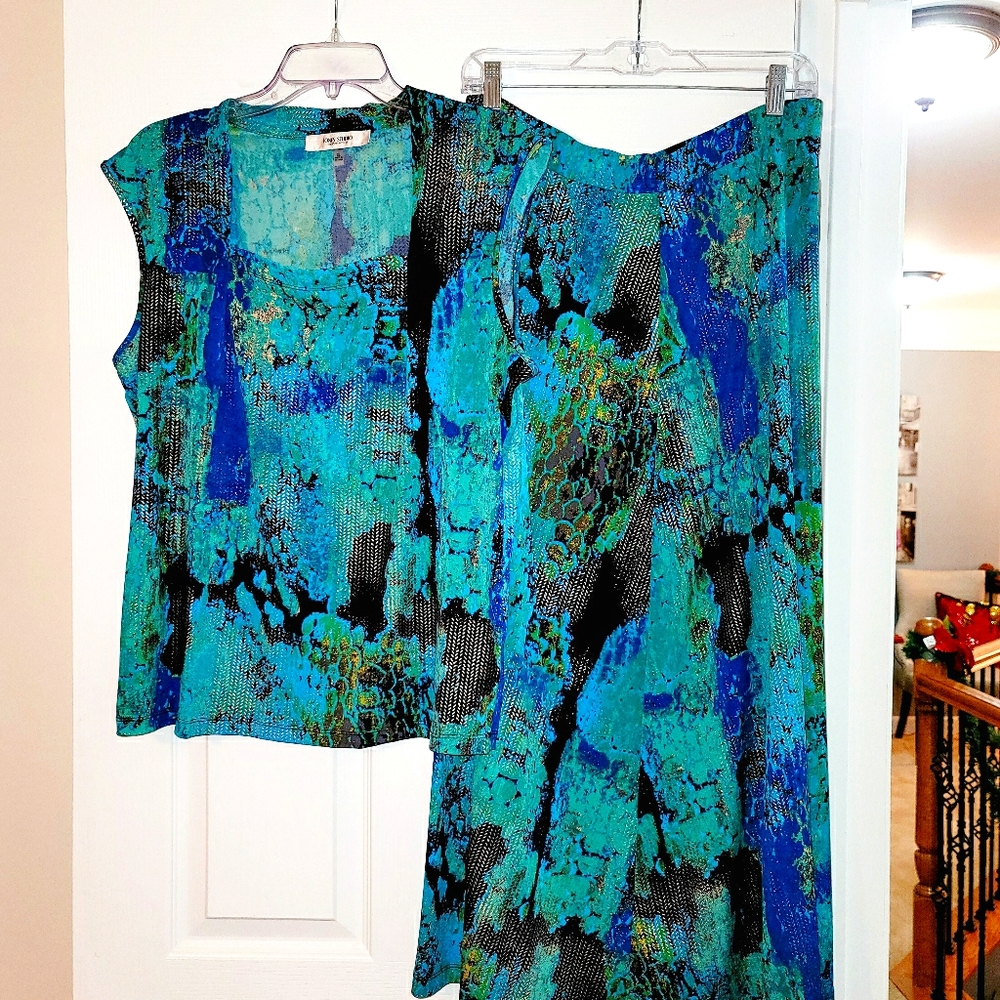 Blouse with Matching Skirt